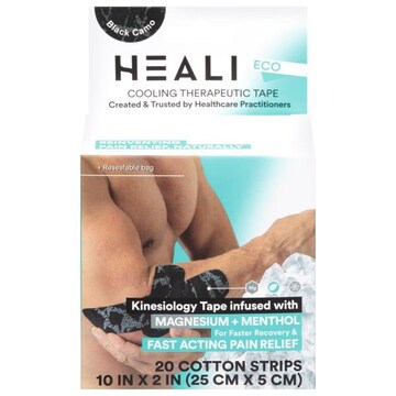 Heali Eco Black Camo Cooling Therapeutic Tape