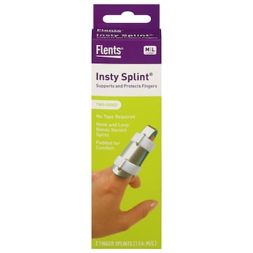 Flents Insty Splint Finger Splints, Two Sided, M/L Combo