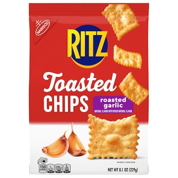 Ritz Roasted Garlic Toasted Chips