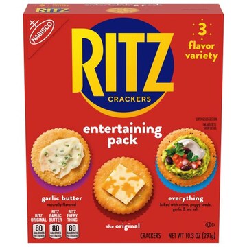 Ritz Crackers, Garlic Butter/The Original/Everything