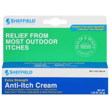 Sheffield Extra Strength Anti-Itch Cream