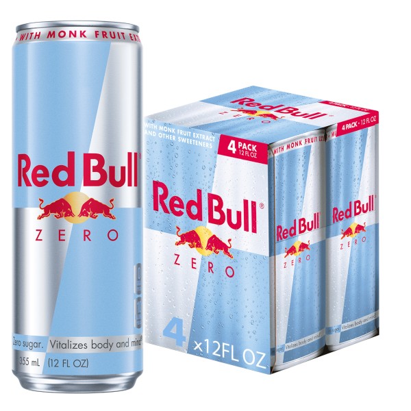 Red Bull Zero Energy Drink 12 fl. oz., with 114mg Caffeine
