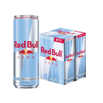 Red Bull Zero Energy Drink 12 fl. oz., with 114mg Caffeine, Taurine & B Vitamins