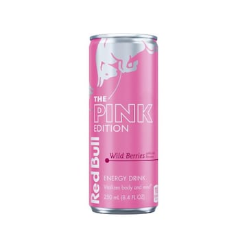 Red Bull Pink Edition Energy Drink, Wild Berries, 8.4 fl. oz. can, with 80mg Caffeine, Taurine & B Vitamins