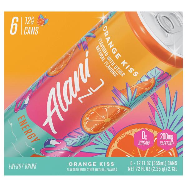 Alani Nu Orange Kiss Energy Drink | Publix Super Markets