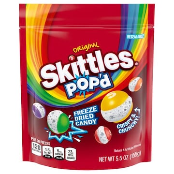Skittles Original Pop'd Freeze Dried Candy