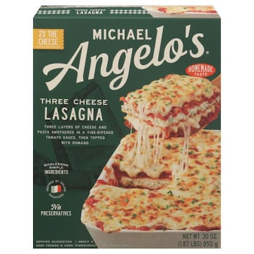 Michael Angelo's Lasagna, Three Cheese, Homemade Taste