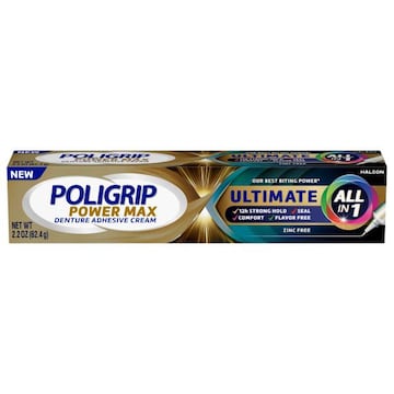 Poligrip Power Max Denture Adhesive Cream