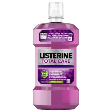 Listerine Total Care Mouthwash, Fluoride, Anticavity, Fresh Mint