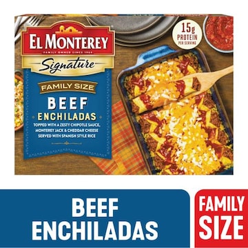 El Monterey Signature Enchiladas, Beef, Family Size