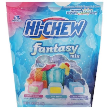 Morinaga Hi-Chew Rainbow Sherbet/Blue Hawaii/Blue Raspberry Fantasy Mix Candy
