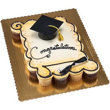 Graduation Diploma Pull Apart Cupcakes 24ct