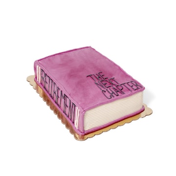 The Next Chapter Retirement Cake