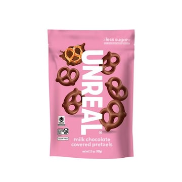 Unreal Milk Chocolate Covered Pretzels