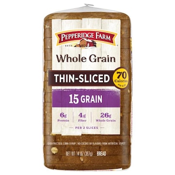 Pepperidge Farm® Whole Grain Thin-Sliced 15 Grain Bread