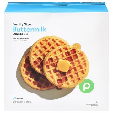 Publix Buttermilk Waffles Family Size