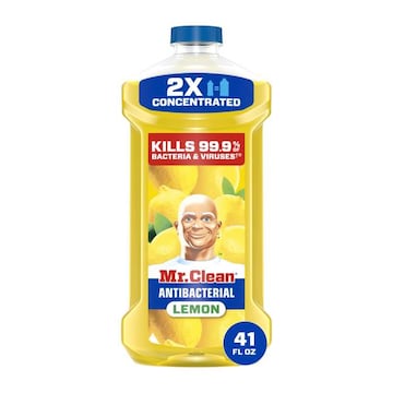 Mr. Clean Antibacterial All Purpose Cleaner, Cleaning Liquid, Lemon, 41oz