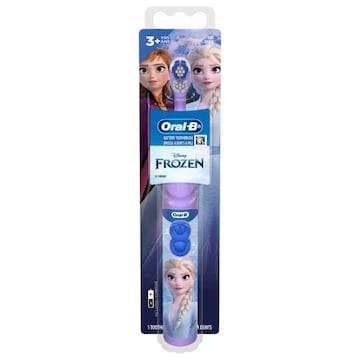 Oral-B Kid's Battery Toothbrush featuring Disney's Frozen, Soft Bristles, for Kids 3+