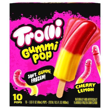 Trolli Cherry Lemon Gummi Pop