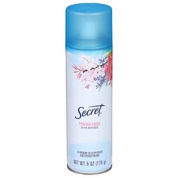 Secret Antiperspirant, Powder Fresh, 24 Hour, Aerosol