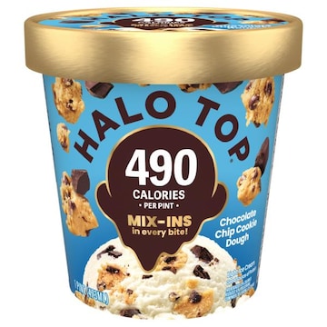 Halo Top Light Chocolate Chip Cookie Dough Ice Cream