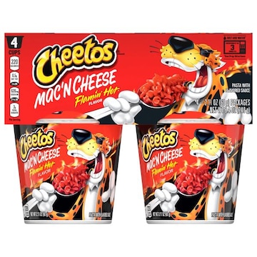 Cheetos Flamin' Hot Flavor Mac 'N Cheese