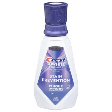 Crest 3D White Mouthwash, Stain Prevention