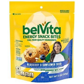 belVita Blueberry & Sunflower Seed Energy Snack Bites