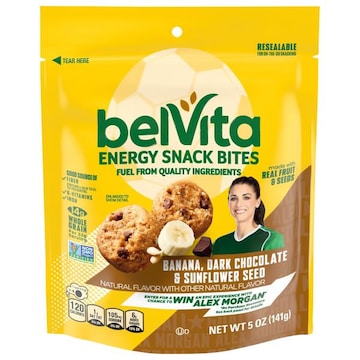 belVita Banana, Dark Chocolate & Sunflower Seed Energy Snack Bites