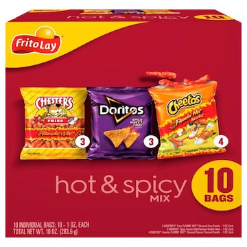 Frito Lay Mix, Assorted, Hot & Spicy