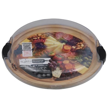 Farberware Bamboo with Locking Lid Cutting Board