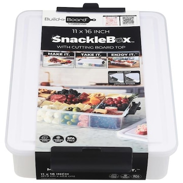 Farberware Build-a-Board 11 x 16 inch with Cutting Board Top Snackle Box