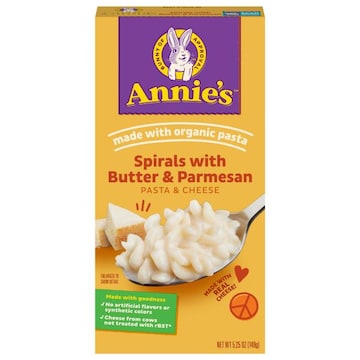 Annie's Spirals with Butter & Parmesan Pasta & Cheese