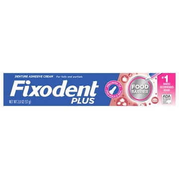 Fixodent Plus Denture Adhesive Cream