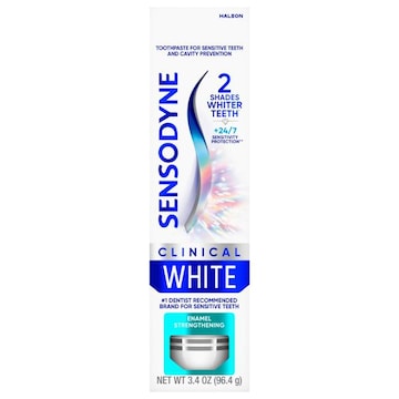 Sensodyne Toothpaste, Enamel Strengthening. Clinical White