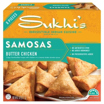 Sukhi's Samosas, Butter Chicken, Mild
