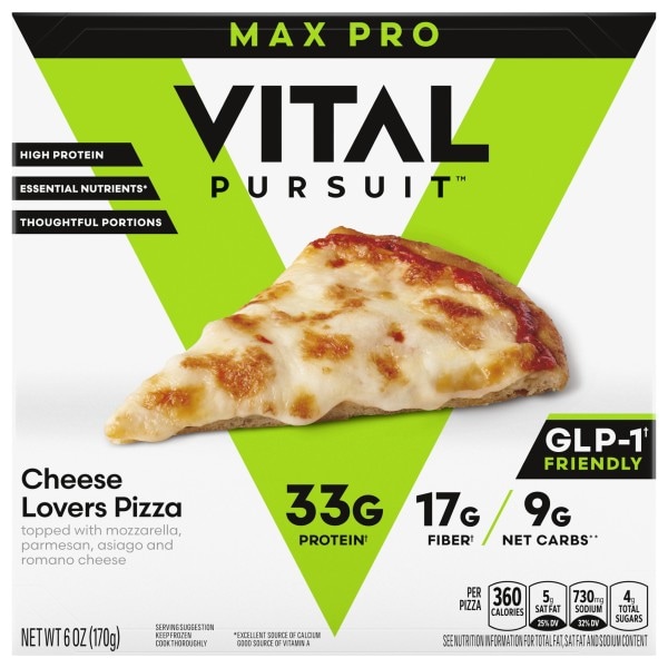 Vital Pursuit Max Pro Cheese Lovers Pizza | Publix Super Markets