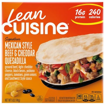 Lean Cuisine Signature Beef & Cheddar Quesadilla