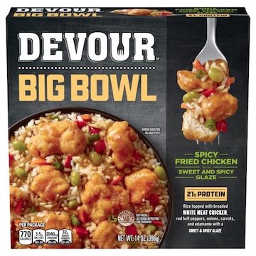 Devour Spicy Fried Chicken, Big Bowl