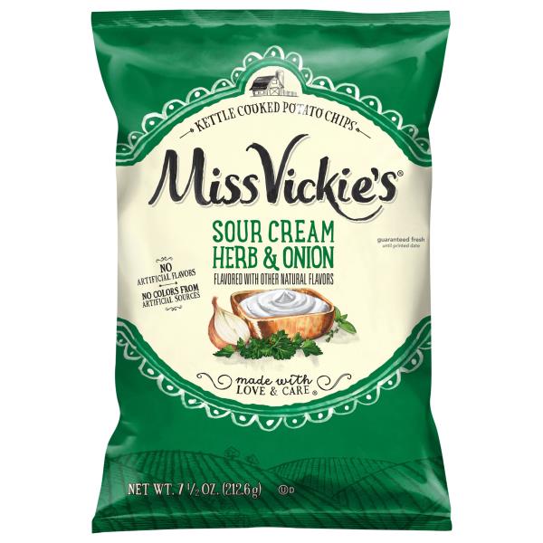 Miss Vickie's Sour Cream Herb & Onion Potato Chips | Publix Super