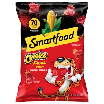 Smart Food Popcorn, Flamin' Hot Flavored, Cheetos