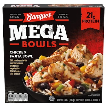 Banquet Mega Bowls Chicken Fajita Bowl