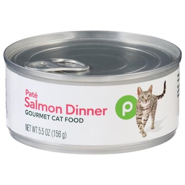 Publix Pate Salmon Dinner Cat Food