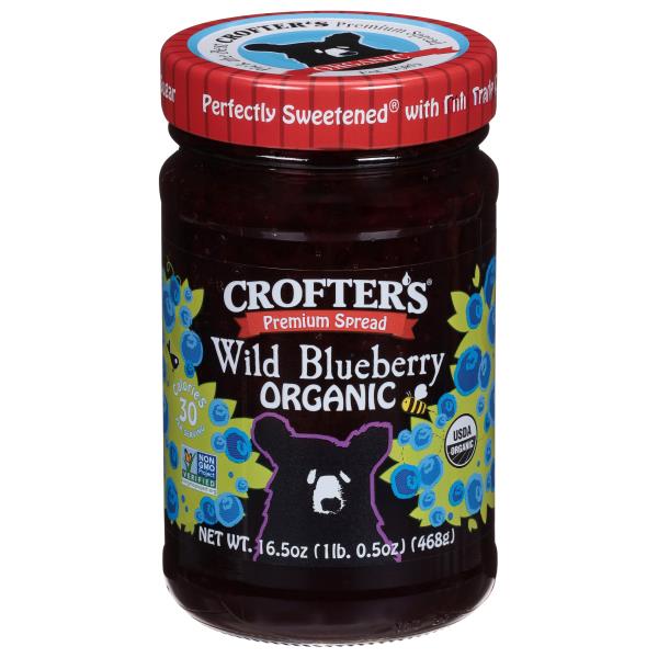 Crofter's Organic Premium Wild Blueberry Spread | Publix Super Markets