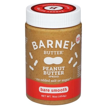 Barney Butter Peanut Butter Spread, Bare Smooth