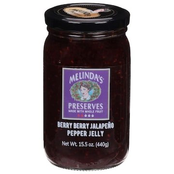 Melinda's Berry Berry Jalapeno Pepper Jelly Preserves