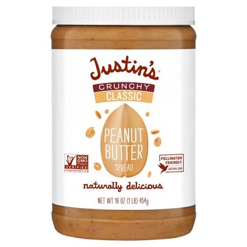 Justin's Crunchy Classic Peanut Butter Spread