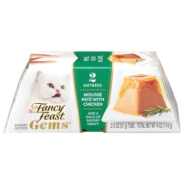 Fancy Feast Gems Gourmet Mousse Pate with Chicken Cat Food