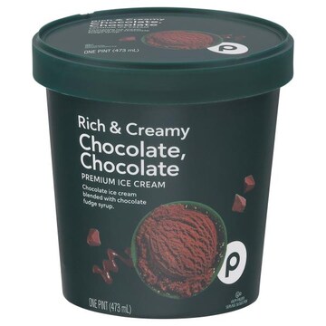 Publix Rich & Creamy Premium Chocolate, Chocolate Ice Cream