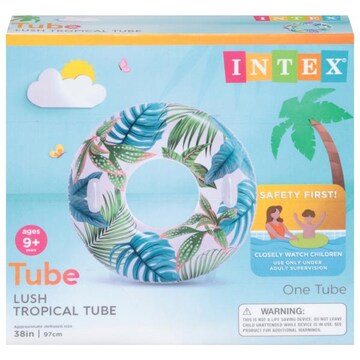 Intex Tube, Lush Tropical, Ages 9+ Years